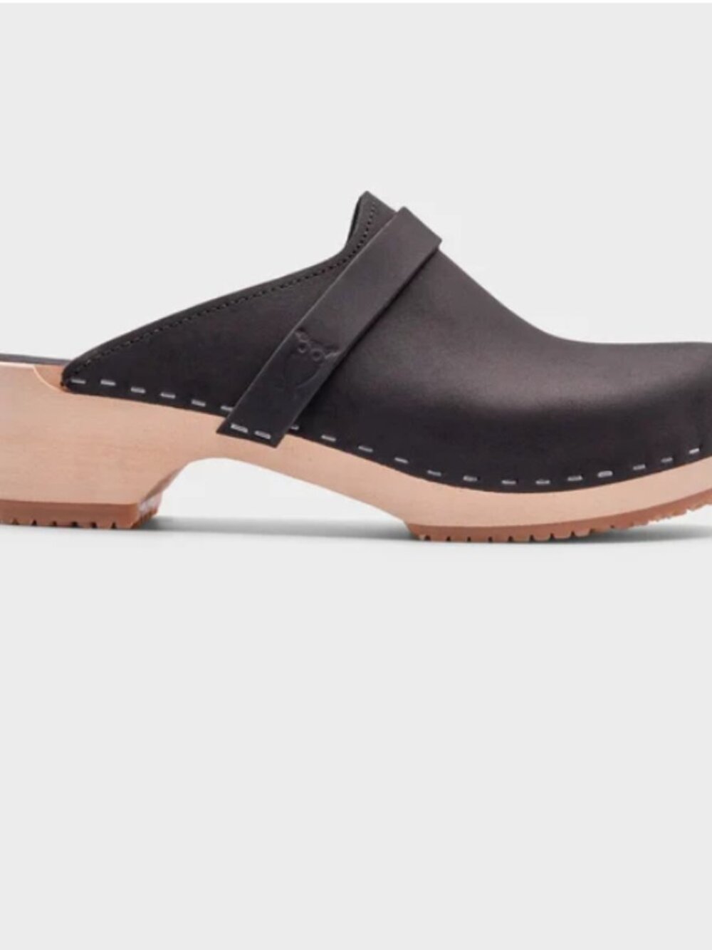 Sangren’s Classic Tokyo Clog Mules in Black w/ Wood Sole, Excellent Condition. - Picture 8 of 10